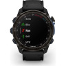 Часы-навигатор GARMIN DESCENT MK3I 51 мм CARBON GREY DLC TITANIUM WITH BLACK SILICONE BAND 010-02752-11